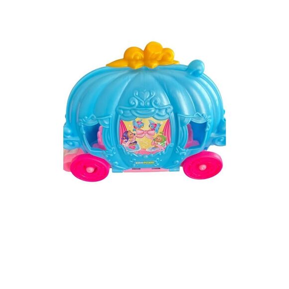 Little People Disney Princess Cinderella's Dancing Carriage playset 12” - Picture 12 of 15